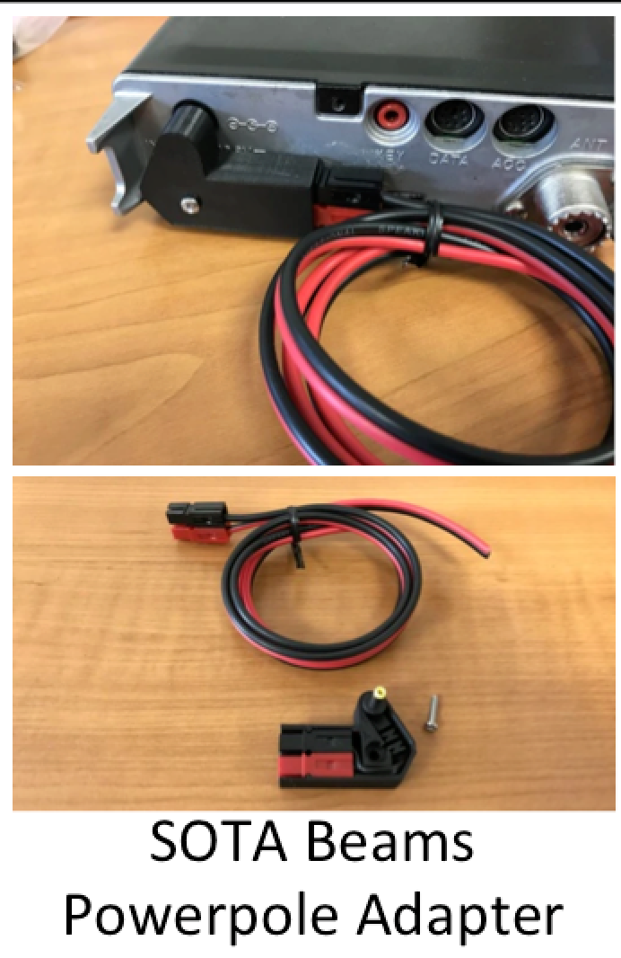 Installing Sota Beams Anderson Powerpole Adapters